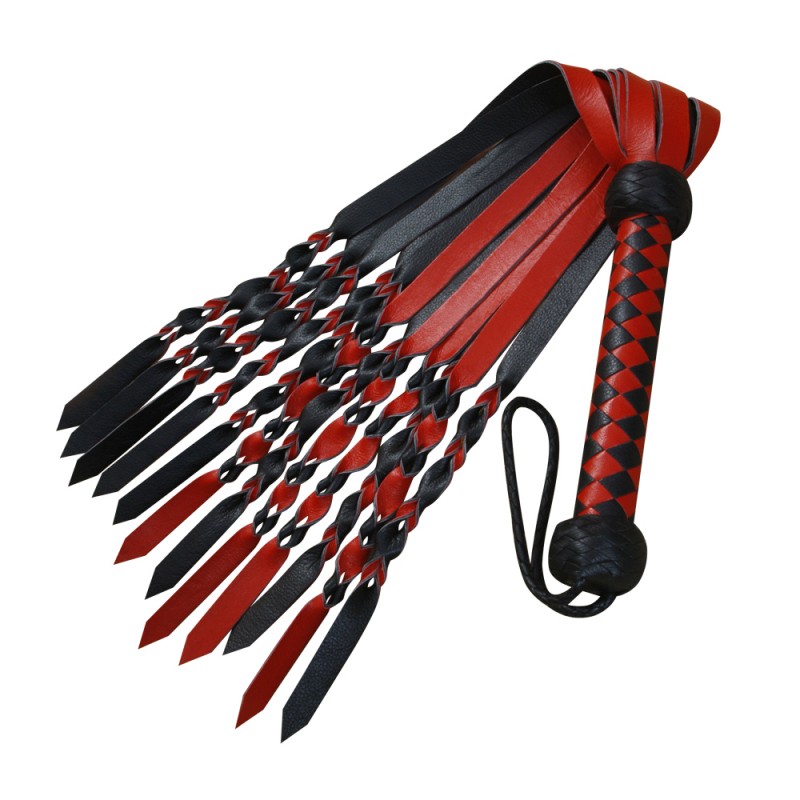 BDSM Fetish Fun Mate Suede Leather Soft Tassel Kinky Flogger, BDSM Impact Toys, Big Leather flogger