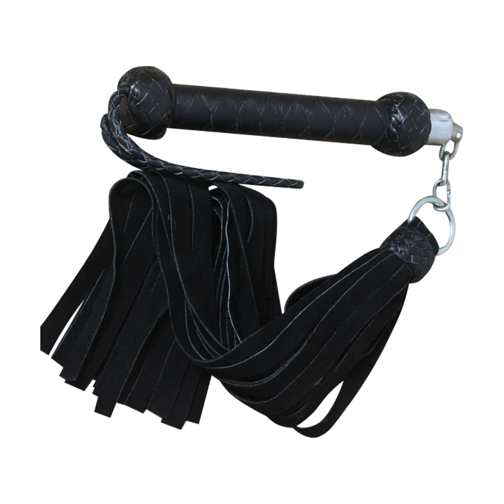 BDSM Fetish Fun Mate Suede Leather Soft Tassel Kinky Flogger, BDSM Impact Toys, Big Leather flogger