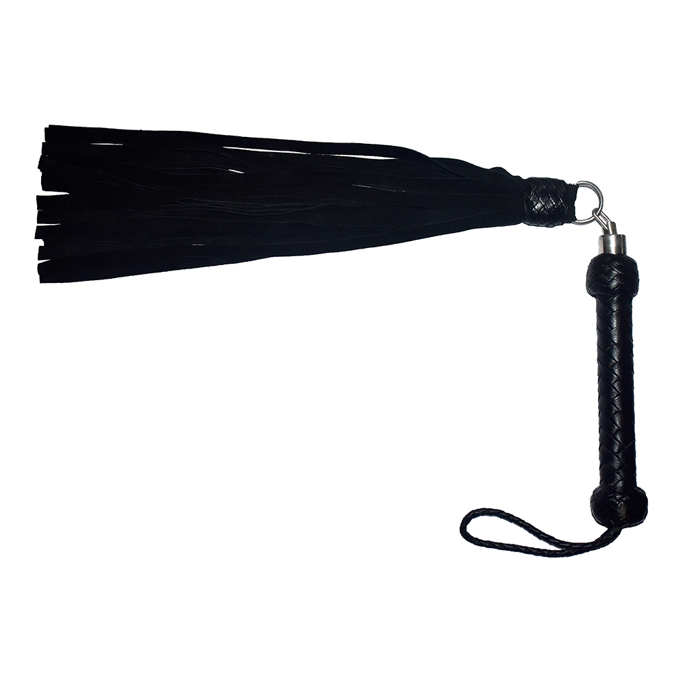 BDSM Fetish Fun Mate Suede Leather Soft Tassel Kinky Flogger, BDSM Impact Toys, Big Leather flogger