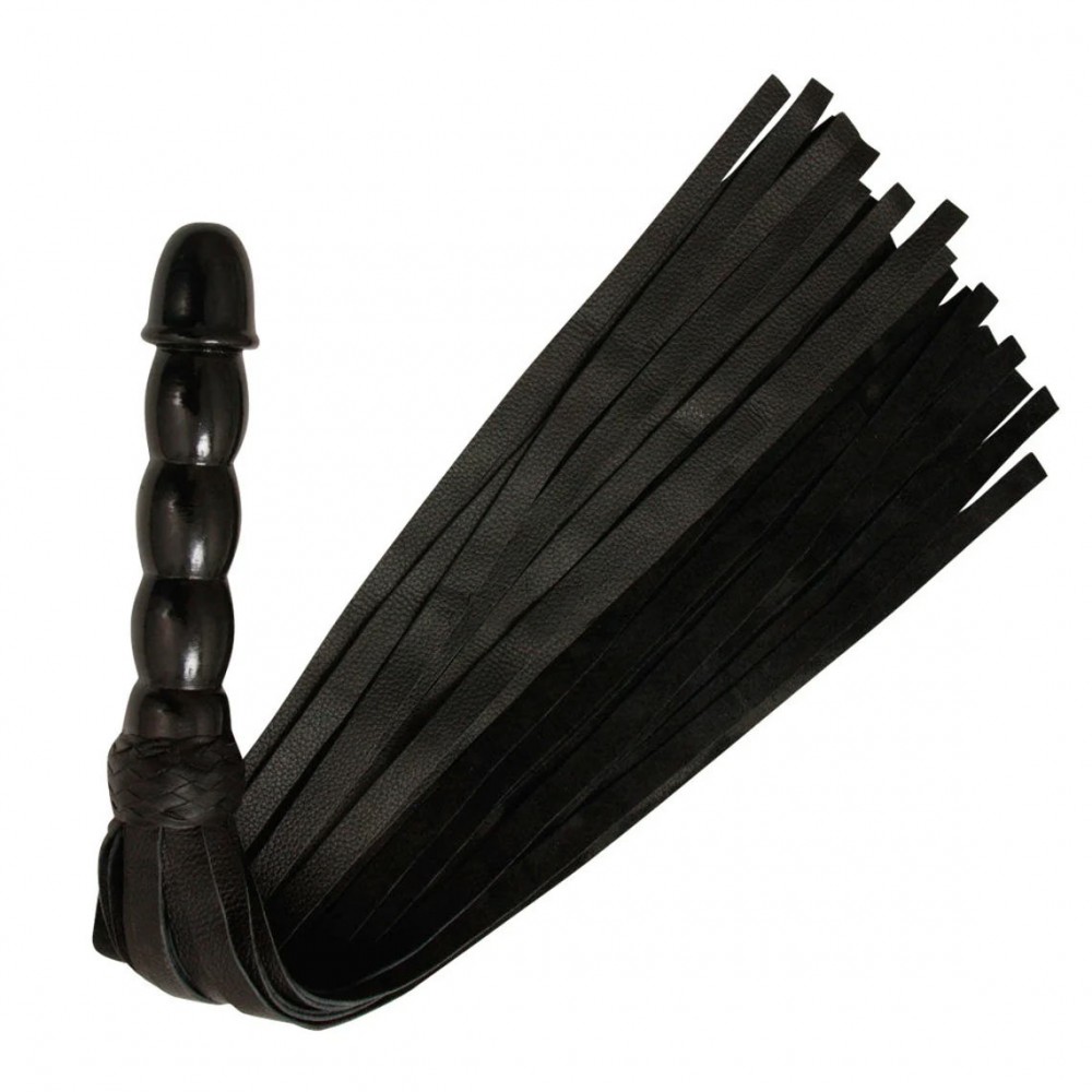 BDSM Leather Flogger -25 High Quality Leather Tails -solid wooden Handle Flogger- DDLG flogger, Pet play Flogger, Kinky Flogger, Anal Plug