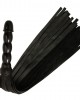 BDSM Leather Flogger -25 High Quality Leather Tails -solid wooden Handle Flogger- DDLG flogger, Pet play Flogger, Kinky Flogger, Anal Plug