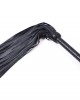 BDSM Petplay Flogger, 100 Tails Real Leather BDSM Bondage Flogger-Heavy Duty Fetish Soft Tassel Flogger