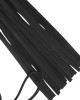 Real Cow-Hide Flogger Fetish Leather Heavy Duty BDSM Kinky Flogger Impact Play Toy