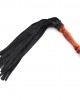 BDSM Leather flogger, Thuddy Flogger For Couples , BDSM Impact Toys, Real Leather BDSM Heavy Duty Soft Tassels Flogger( Solid Wood Handle )