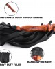 BDSM Leather flogger, Thuddy Flogger For Couples , BDSM Impact Toys, Real Leather BDSM Heavy Duty Soft Tassels Flogger( Solid Wood Handle )