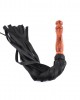 BDSM Leather flogger, Thuddy Flogger For Couples , BDSM Impact Toys, Real Leather BDSM Heavy Duty Soft Tassels Flogger( Solid Wood Handle )